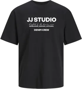 Jack&Jones Herren T-Shirt JJGALE Relaxed Fit 12247782 Black L