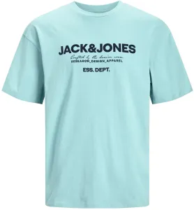 Jack&Jones Herren T-Shirt JJGALE Relaxed Fit 12247782 Soothing Sea L