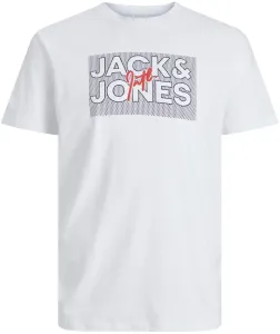 Jack&Jones Herren T-Shirt JJMARIUS Regular Fit 12235210 White L