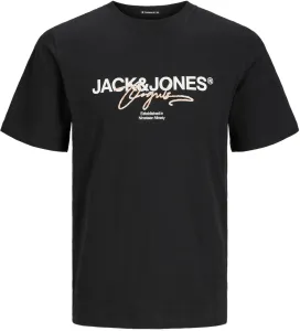 Jack&Jones Herren T-Shirt JORARUBA Standard Fit 12255452 Black L