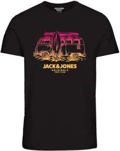 Jack&Jones Herren T-Shirt JORARUBA Standard Fit 12258057 Black S