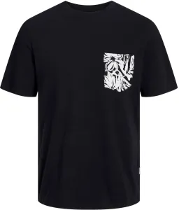 Jack&Jones Herren T-Shirt JORLAFAYETTE Standard Fit 12250435 Black M