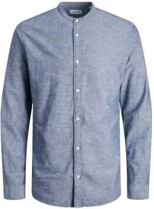 Jack&Jones Herrenhemd JJELINEN Slim Fit 12248581 Faded Denim XL