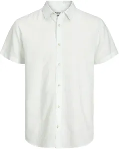 Jack&Jones Herrenhemd JJESUMMER Comfort Fit 12248383 White XXL