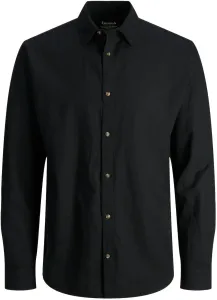 Jack&Jones Herrenhemd JJESUMMER Comfort Fit 12248384 Black XL