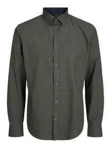 Jack&Jones Herrenhemd JPRBLABELFAST Comfort Fit 12239027 Olive Night L