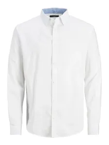 Jack&Jones Herrenhemd JPRBLABELFAST Comfort Fit 12239027 White L