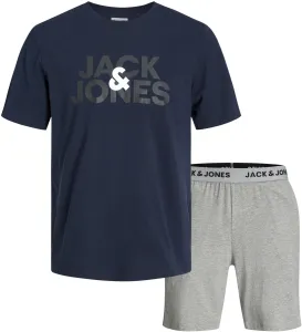 Jack&Jones Herrenset - T-Shirt und Shorts JACULA Standard Fit 12255000 Navy Blazer L