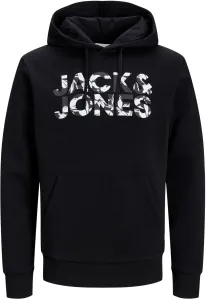 Jack&Jones Herrensweatshirt JJEJEFF Standard Fit 12250682 Black L
