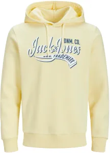 Jack&Jones Herrensweatshirt JJELOGO Standard Fit 12233597 French Vanilla L