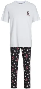 Jack&Jones Pyjama für Herren JACCANDY Standard Fit 12246383 White XL