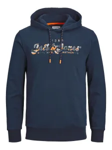 Jack&Jones Sweatshirt für Herren JJMILES Regular Fit 12235332 Navy Blazer L