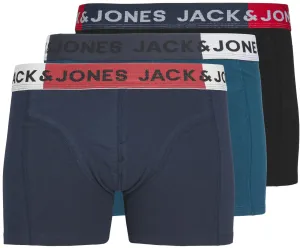 Jack&Jones PLUS 3 PACK - Herrenboxershorts JACCOLOR 12243751 Black 4XL