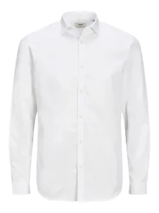 Jack&Jones PLUS Herrenhemd JPRBLACARDIFF Loose Fit 12235157 White 5XL