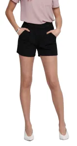 Jacqueline de Yong Damen Shorts JDYGEGGO Regular Fit 15203098 Black BLACK BUTTON XXL
