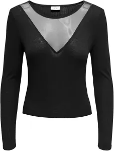 Jacqueline de Yong Damen T-Shirt JDYKIRSA Regular Fit 15320228 Black S