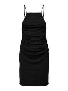 Jacqueline de Yong Damen Kleid JDYFARAH Slim Fit 15275038 Black XL