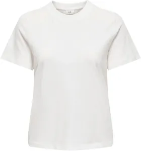 Jacqueline de Yong T-Shirt für Damen JDYPISA Regular Fit 15292431 Cloud Dancer XL