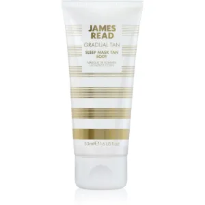 James Read Gradual Tan feuchtigkeitsspendende Selbstbräuner-Maske für die Nacht für den Körper 50 ml