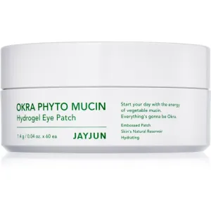 Jayjun Okra Phyto Mucin feuchtigkeitsspendende Gel-Maske für den Augenbereich 60 St