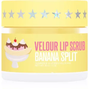 Jeffree Star Cosmetics Banana Fetish Velour Lip Scrub Zucker-Peeling für Lippen Banana Split 30 g