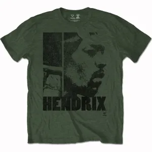 Jimi Hendrix T-Shirt Let Me Live Khaki Green L