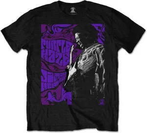 Jimi Hendrix T-Shirt Purple Haze Black XL