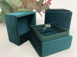 JK Box Geschenkbox für Ring aus Samt CA-2/A19