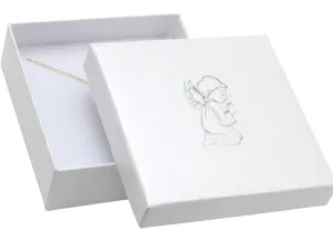 JK Box Geschenkbox für Schmuckset Engelchen RK-5/AG
