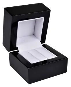 JK Box Holzkiste für Ohrringe oder Eheringe BB-2/NA/A25