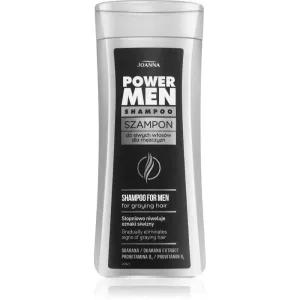 Joanna Power Men Shampoo für weiße und graue Haare für Herren 200 ml