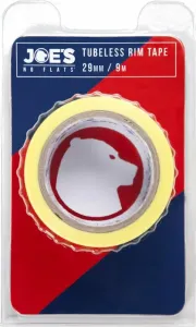 Joe's No Flats Tubeless Rim Tape 9 m 29 mm Yellow Felgenbänder
