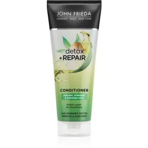 John Frieda Detox & Repair reinigender Detox-Conditioner für beschädigtes Haar 250 ml