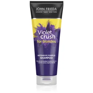John Frieda Lila Shampoo für blondes Haar Sheer Blonde Violet Crush (Intensive Purple Shampoo) 250ml