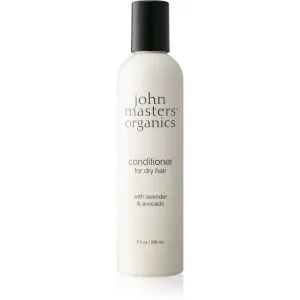 John Masters Organics Lavender & Avocado Conditioner pflegender Conditioner für trockenes und geschädigtes Haar 236 ml