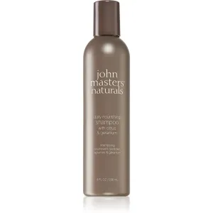 John Masters Organics Citrus & Geranium Daily Nourishing Shampoo Shampoo mit ernährender Wirkung zur täglichen Anwendung 236 ml
