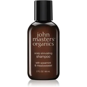 John Masters Organics Scalp Stimulanting Shampoo with Spermint & Medosweet stimulierendes Shampoo mit Pfefferminz 60 ml