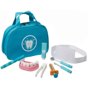 Jouéco Dentist Playset in Bag Set für Kinder 36 m+ 9 St