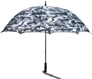Jucad Umbrella With Pin, Camouflage/Grey