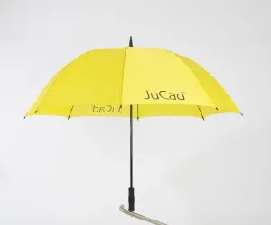 Jucad Umbrella with Pin Yellow