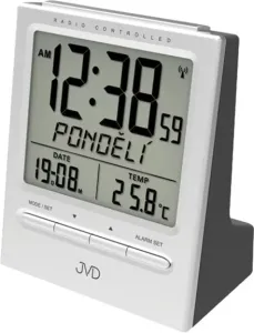 JVD Funkgesteuerter digitaler Wecker mit Thermometer RB9299.1
