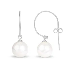 JVD Moderne Silber Ohrringe mit Perlen SVLE0519XH20P00