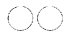 JVD romantische silberne Ohrringe Kreise SVLE0956XH200 2,5 cm