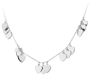JVD Silber Halskette mit Herzen SVLN0181XH20045