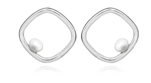 JVD Silber Ohrringe mit Naturperlen SVLE0332SH8P100