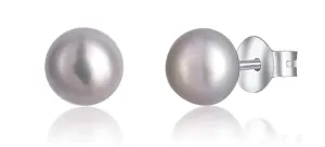 JVD Silber Ohrringe mit Perle SVLE0545XD2P6 0,9 cm