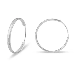 JVD Silberne Ohrringe Kreise SVLE0207XD500 3,5 cm