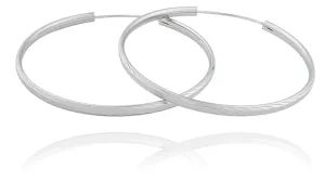 JVD Silberne Ohrringe Kreise SVLE0217XD500 6 cm