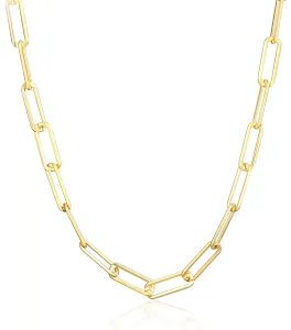 JVD Zeitlose vergoldete Halskette SVLN0581S61GO45