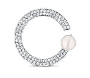 JwL Luxury Pearls Elegante Brosche mit echter Perle JL0762